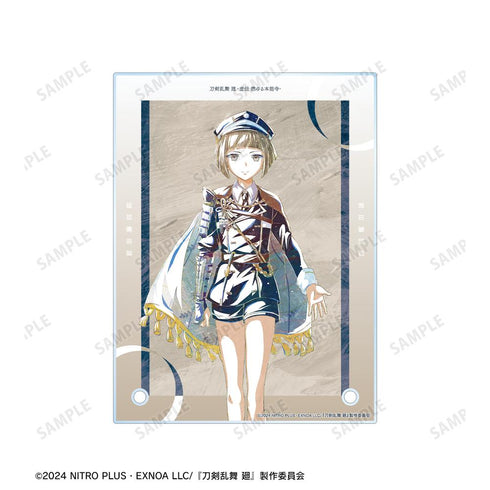 『刀剣乱舞 廻 -虚伝 燃ゆる本能寺-』刀剣乱舞 廻 -虚伝 燃ゆる本能寺- Ani-Art 第1弾 A6アクリルパネル 前田藤四郎