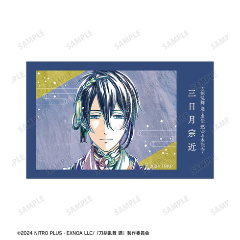 『刀剣乱舞 廻 -虚伝 燃ゆる本能寺-』刀剣乱舞 廻 -虚伝 燃ゆる本能寺- Ani-Art 第1弾 イラストカード2枚セット 三日月宗近