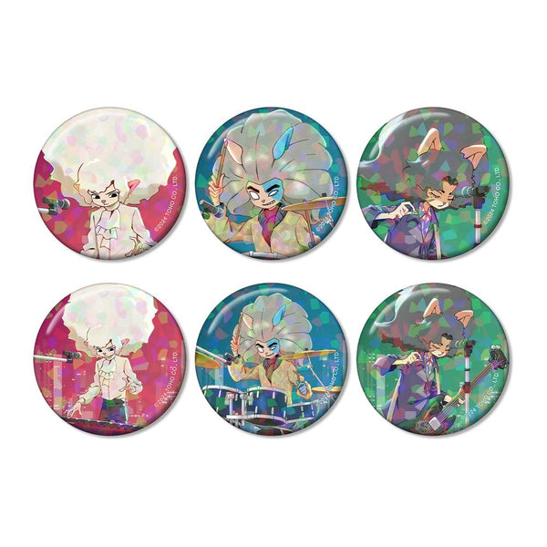 『Mofu Mofu Music Caravan』トレーディングホログラム缶バッジ(単位/BOX)
