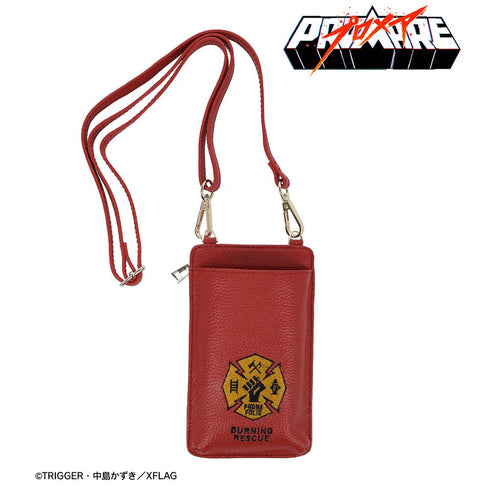 『プロメア』国家救命消防局(FDPP) レザー刺繍ショルダーバッグ