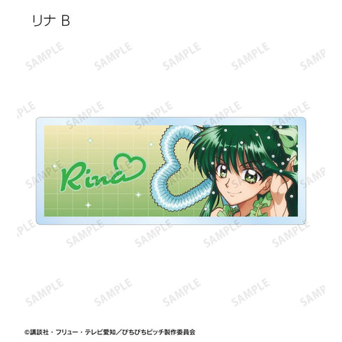 『ぴちぴちピッチ』描き下ろし カクテルグラスver. トレーディングアクリルネームプレート(単位/BOX)