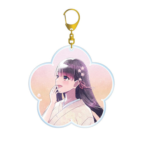 『わたしの幸せな結婚』描き下ろし 斎森 美世 春の歩み・水彩風ver. BIGアクリルキーホルダー