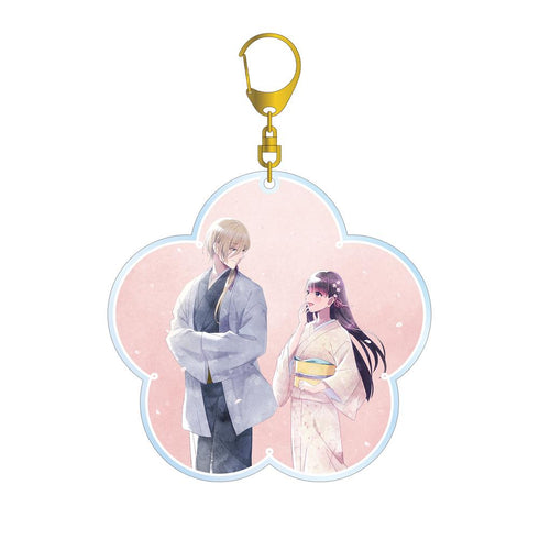 『わたしの幸せな結婚』描き下ろし 斎森 美世&久堂 清霞 春の歩み・水彩風ver. BIGアクリルキーホルダー【202508再販】