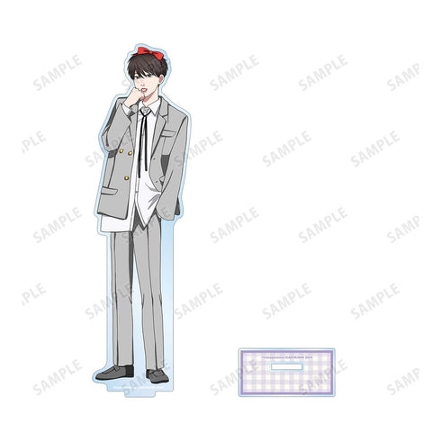 『高良くんと天城くん / 兄貴の友達』はなげのまい先生 描き下ろし 瀬川拓海 プリントシール風ver. BIGアクリルスタンド