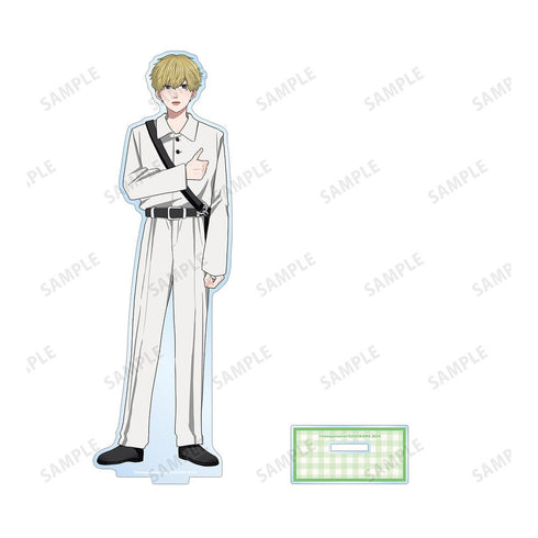 『高良くんと天城くん / 兄貴の友達』はなげのまい先生 描き下ろし 山崎聡 プリントシール風ver. BIGアクリルスタンド