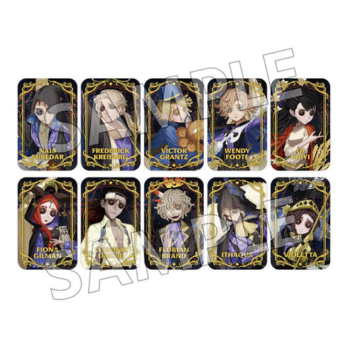 『IdentityV 第五人格』ホテルコラボ第3弾 四角ホロ缶バッジコレクション【BOX】
