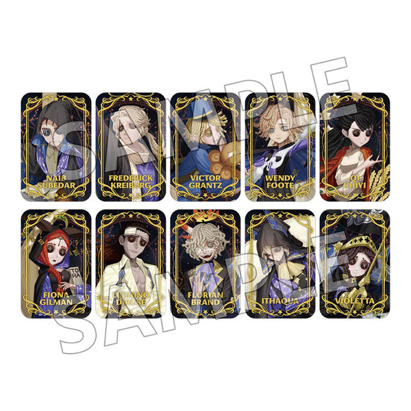 『IdentityV 第五人格』ホテルコラボ第3弾 四角ホロ缶バッジコレクション【BOX】