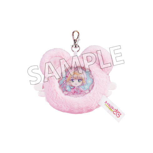 『カードキャプターさくら クリアカード編』モフフサシリーズ カバー付きホロ缶バッジ 木之本桜