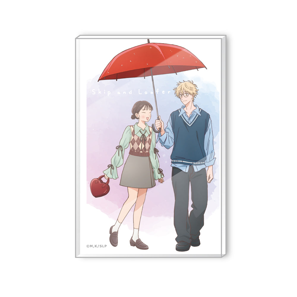スキップとローファー』アクリルブロック 岩倉美津未&志摩聡介 - Anime 