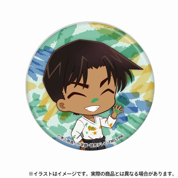 『名探偵コナン』丸型缶バッジ 服部平次SD(アート)