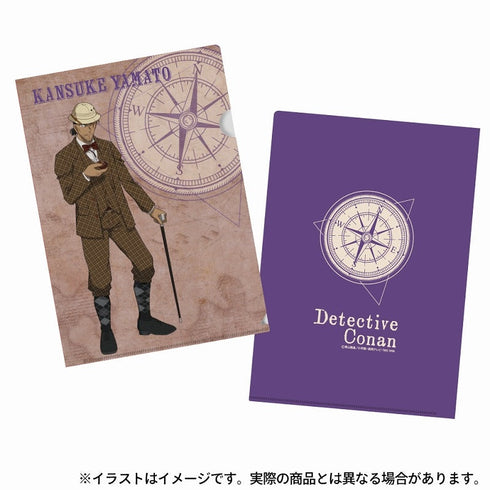 『名探偵コナン』クリアファイル・ステッカーセット 大和敢助(探検隊)