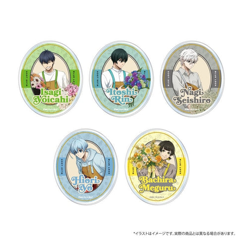 『ブルーロック』アクリルステッカー 糸師 凛(お花屋さん)