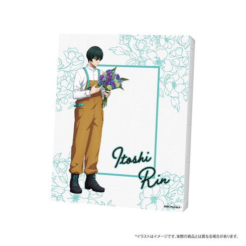 『ブルーロック』アートボード(キャンバス) 糸師 凛(お花屋さん)