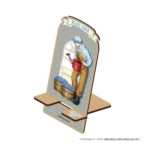 『ブルーロック』ウッドスマホスタンド 氷織 羊(お花屋さん)