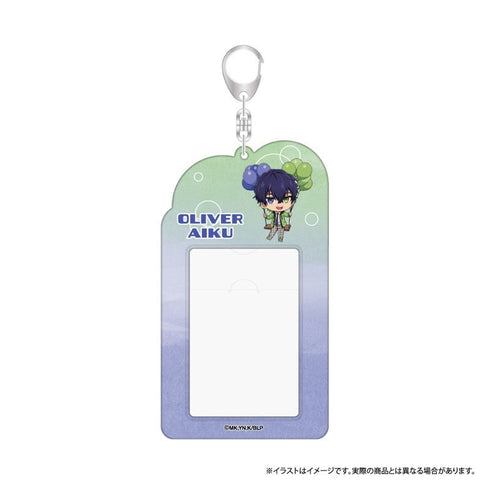 『ブルーロック』カードケースキーホルダー オリヴァ・愛空(ミニキャラ)(風船)