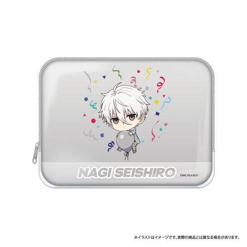 『ブルーロック』PVCスクエアポーチ 凪 誠士郎(ミニキャラ)(風船)