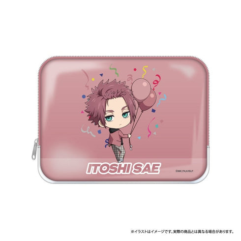 『ブルーロック』PVCスクエアポーチ 糸師 冴(ミニキャラ)(風船)