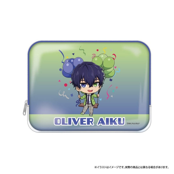 『ブルーロック』PVCスクエアポーチ オリヴァ・愛空(ミニキャラ)(風船)