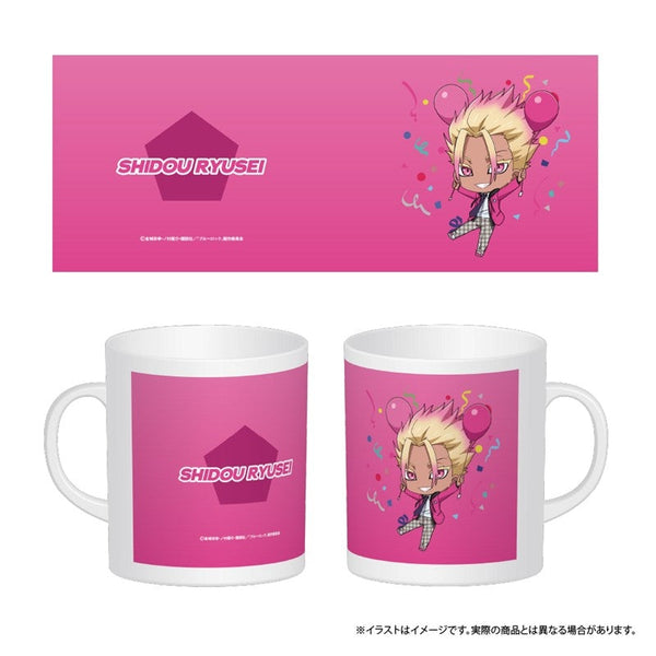 『ブルーロック』フルカラーマグカップ 士道 龍聖(ミニキャラ)(風船)