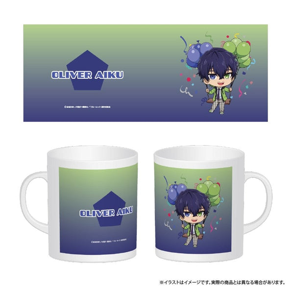 『ブルーロック』フルカラーマグカップ オリヴァ・愛空(ミニキャラ)(風船)