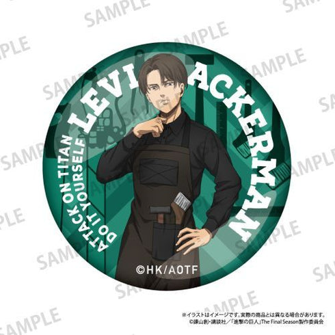 『進撃の巨人』ガラスマグネット リヴァイ・アッカーマン(DIY)【202512再販】