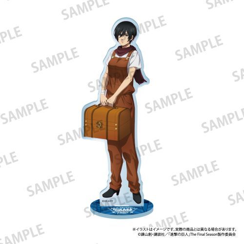 『進撃の巨人』アクリルスタンド ミカサ・アッカーマン(DIY)【202512再販】