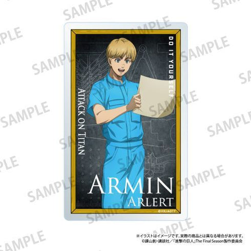 『進撃の巨人』アクリルカード アルミン・アルレルト(DIY)【202512再販】