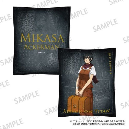 『進撃の巨人』クッション ミカサ・アッカーマン(DIY)