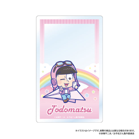 『おそ松さん』アクリルカード トド松SD(紙ヒコーキ)