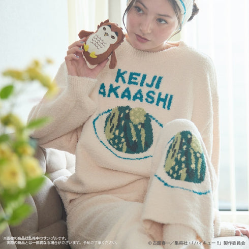 『ハイキュー!!』〈アカアシフクロウ〉 モコモコあみぐるみキーホルダー