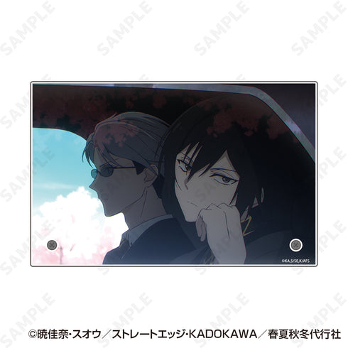 『春夏秋冬代行者 春の舞』アクリルパネル 4 冬