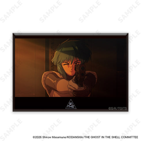 『攻殻機動隊 THE GHOST IN THE SHELL』トレーディングスクエア缶バッジ【BOX】