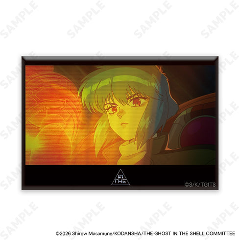 『攻殻機動隊 THE GHOST IN THE SHELL』トレーディングスクエア缶バッジ【BOX】