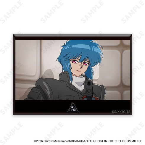 『攻殻機動隊 THE GHOST IN THE SHELL』トレーディングスクエア缶バッジ【BOX】