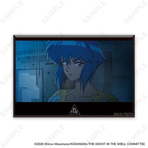 『攻殻機動隊 THE GHOST IN THE SHELL』トレーディングスクエア缶バッジ【BOX】