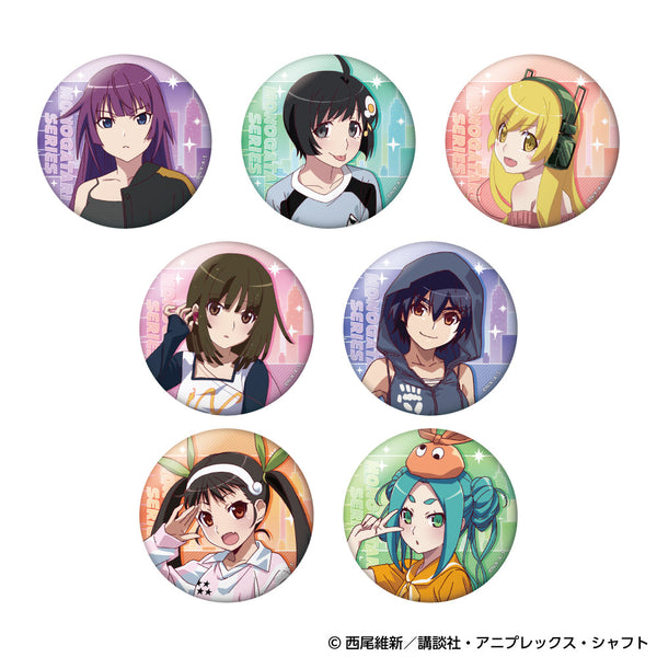 『物語シリーズ』トレーディング 缶バッジ【BOX】