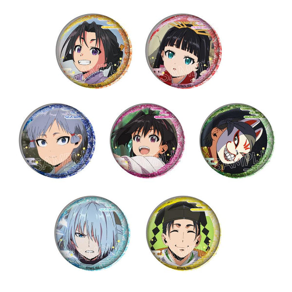 『逃げ上手の若君』キラキラ缶バッジ BOX(7個入)