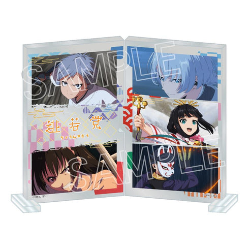 『逃げ上手の若君』フォトフレスタンド 逃若党(雫/弧次郎/亜也子/風間玄蕃/吹雪)