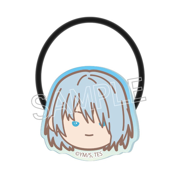 『逃げ上手の若君』アクリルヘアゴム 吹雪