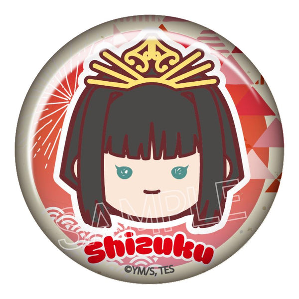 『逃げ上手の若君』フェイスシリーズ 缶バッジ 雫