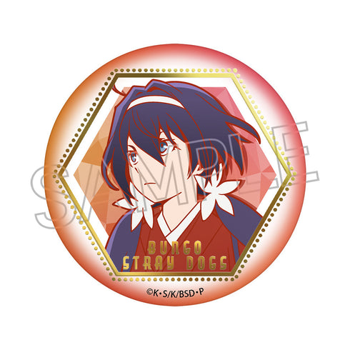 『文豪ストレイドッグス』箔押し缶バッジ 泉鏡花