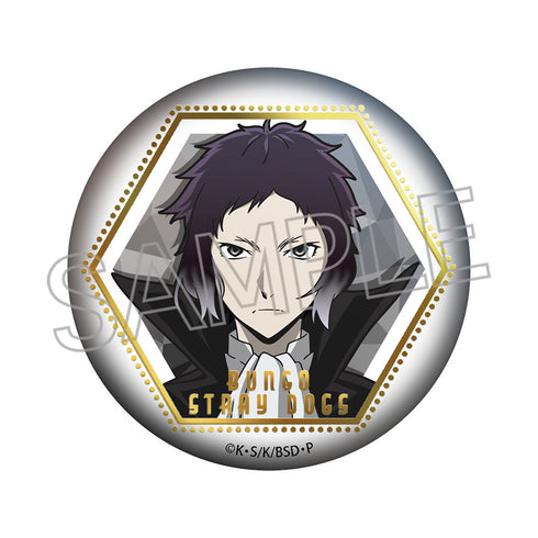 『文豪ストレイドッグス』箔押し缶バッジ 芥川龍之介