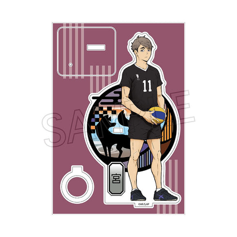 『ハイキュー!!』切り絵シリーズ アクリルペンスタンド 宮治【202411再販】