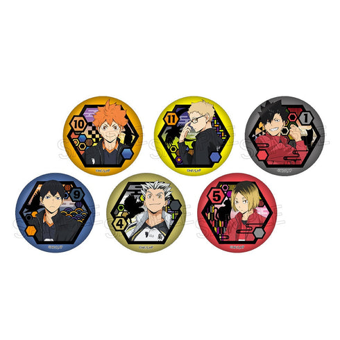 『ハイキュー!!』切り絵シリーズ 和紙缶バッジvol.2 BOX(6個入)【202503再販】