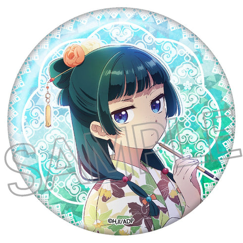 『薬屋のひとりごと』キラキラ缶バッジ 猫猫(A七夕)