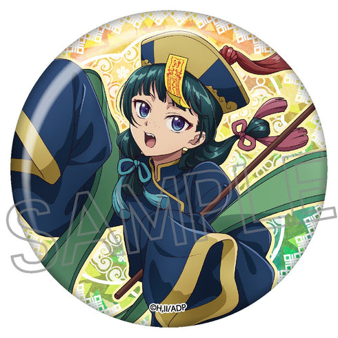 『薬屋のひとりごと』キラキラ缶バッジ 猫猫(Bハロウィン)