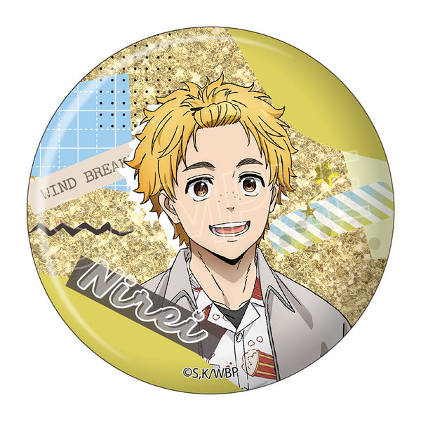 『WINDBREAKER』キラキラ缶バッジ 楡井 秋彦