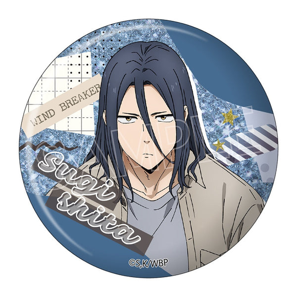 『WINDBREAKER』キラキラ缶バッジ 杉下 京太郎