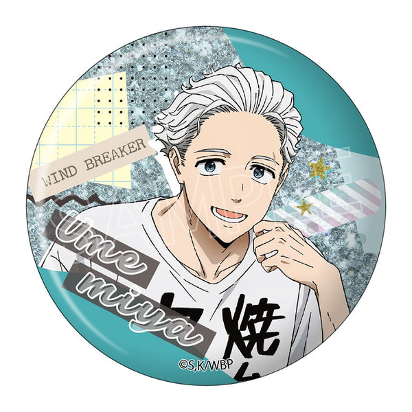 『WINDBREAKER』キラキラ缶バッジ 梅宮 一