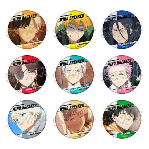 『WINDBREAKER』百面相缶バッジVol.2 BOX(9個入)